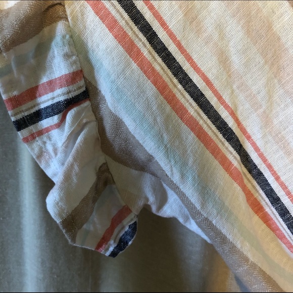 Mi Ami Striped Peplum Blouse - Picture 4 of 5